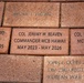 Bricks on The Ground; MCBH Honors Beaven