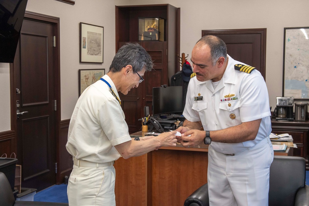 JCG RADM Tatsumiya Visits CFAY