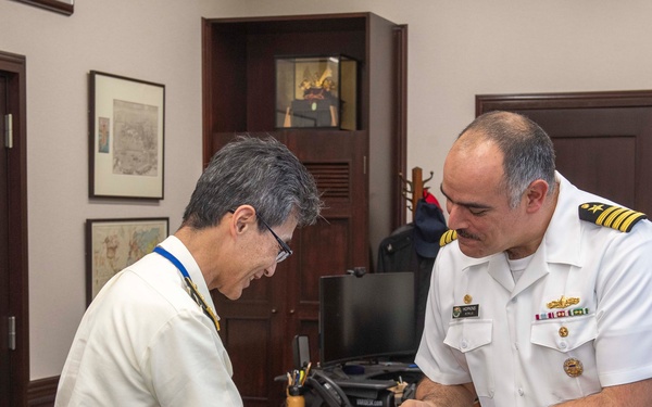 JCG RADM Tatsumiya Visits CFAY