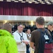 Navy Band Great Lakes sailors pay a visit to the University of Kansas