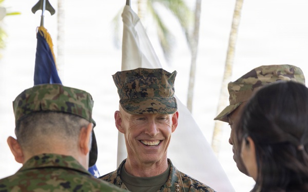 USARPAC, JSDF, MARFORPAC, Leaders participate in the Signing of the Minutes