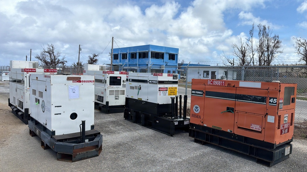 USACE Temp Power Mission on Tinian