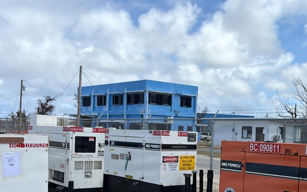 USACE Temp Power Mission on Tinian
