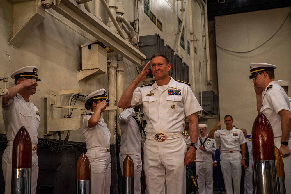 Nimitz Hosts Brazilian Distinguished Visitors