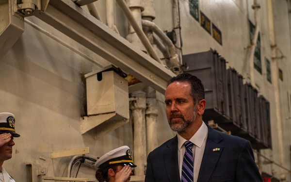 Nimitz Hosts Brazilian Distinguished Visitors