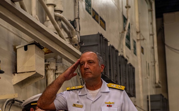 Nimitz Hosts Brazilian Distinguished Visitors