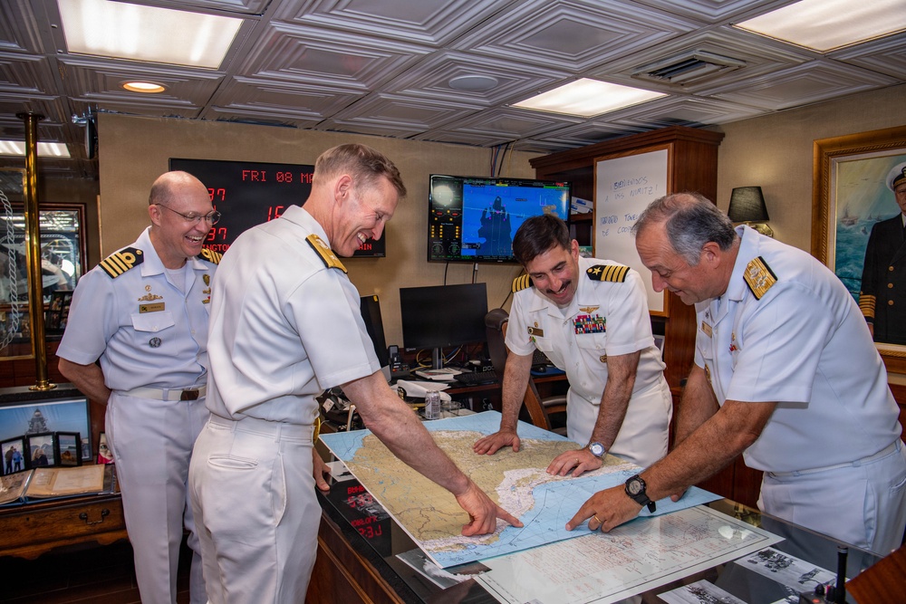 Nimitz Hosts Brazilian Distinguished Visitors