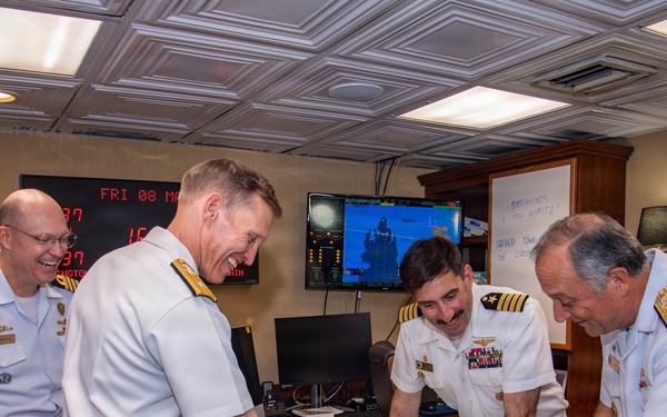 Nimitz Hosts Brazilian Distinguished Visitors