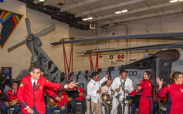 Nimitz Hosts Brazilian Distinguished Visitors