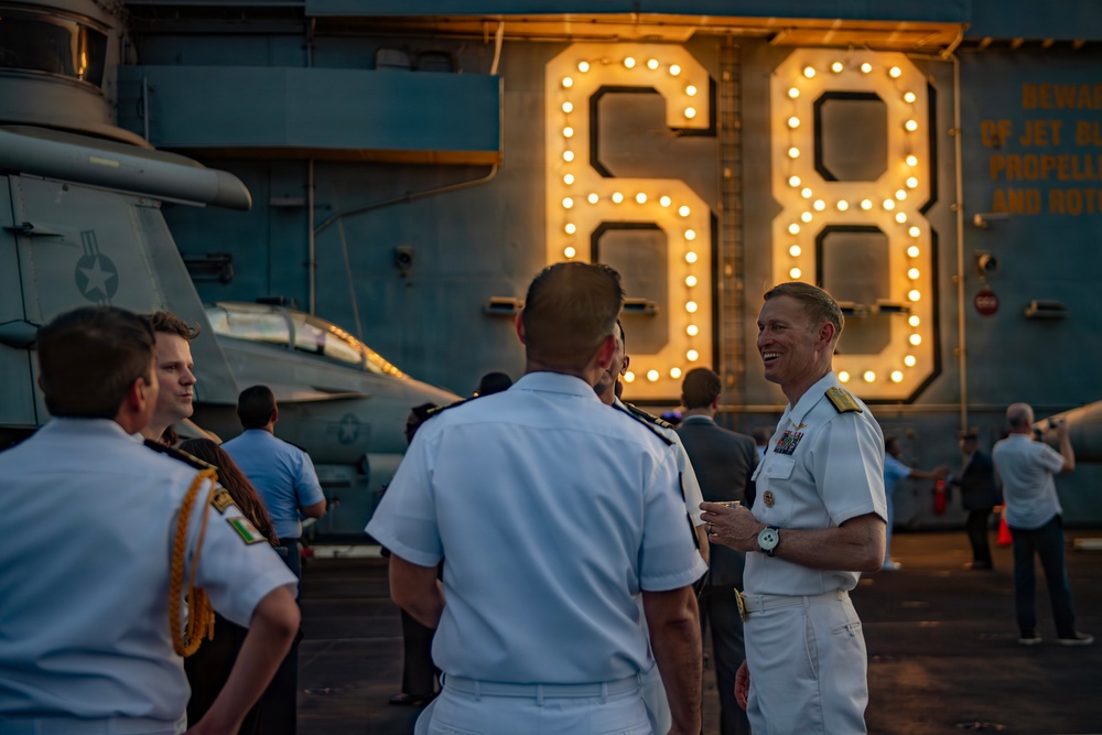 Nimitz Hosts Brazilian Distinguished Visitors