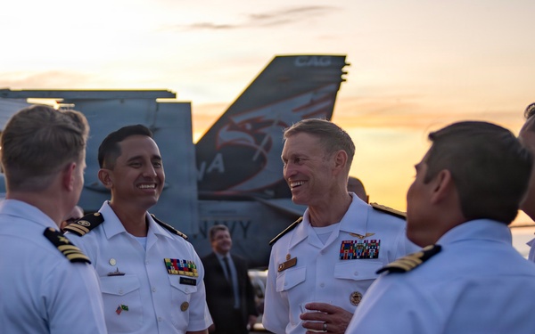 Nimitz Hosts Brazilian Distinguished Visitors