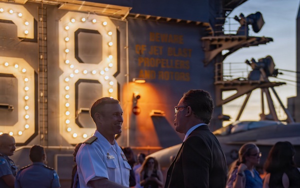 Nimitz Hosts Brazilian Distinguished Visitors