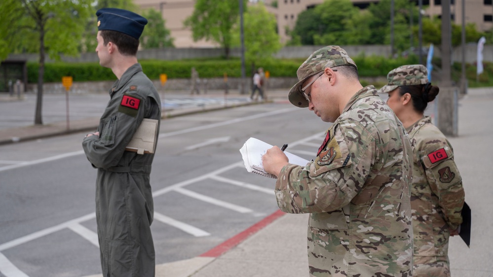 Osan Airmen Respond to Simulated Bomb Threat Exercise