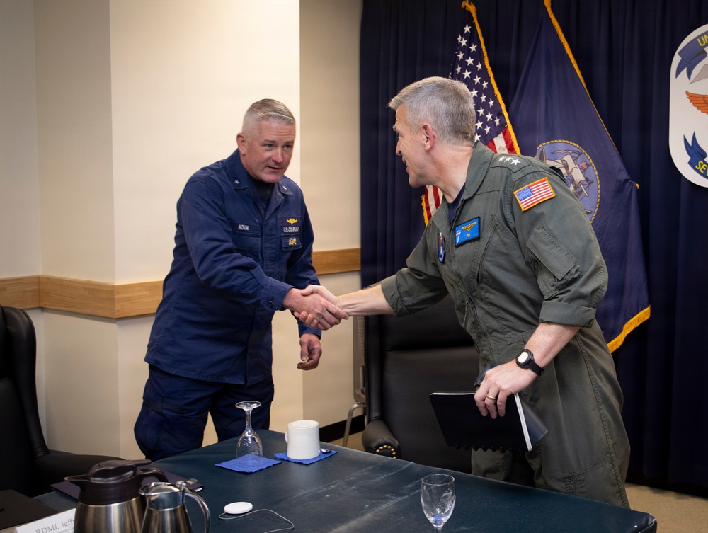 USCG PACAREA Meets With C7F