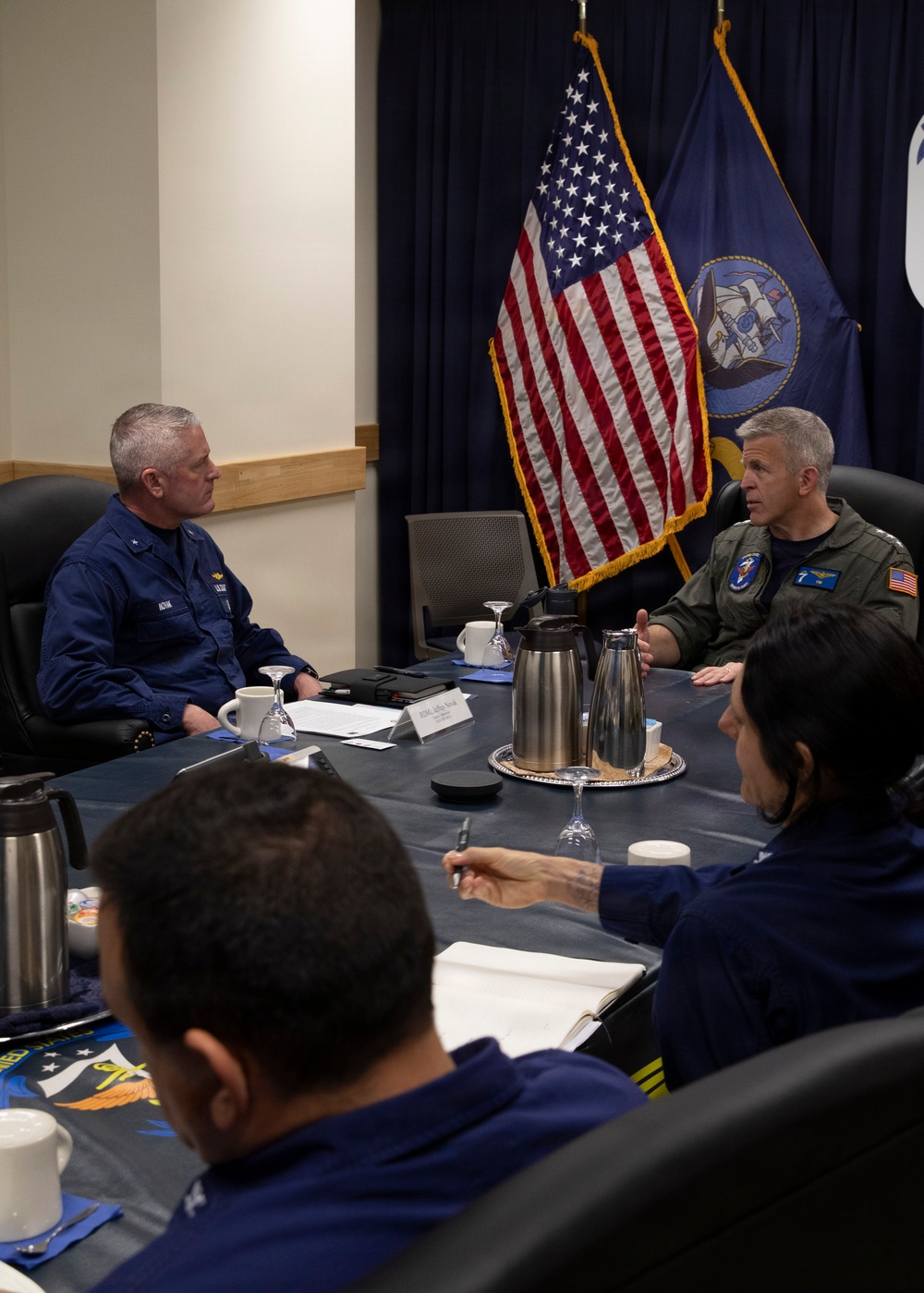 USCG PACAREA Meets With C7F