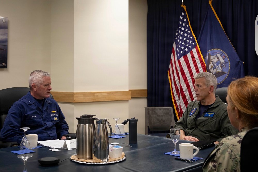 USCG PACAREA Meets With C7F