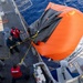 USS Mustin conducts a "killer tomato" inflatable surface target live-fire exercise