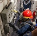 USS Mustin conducts a general quarters drill