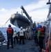 USS Mustin conducts boat operations