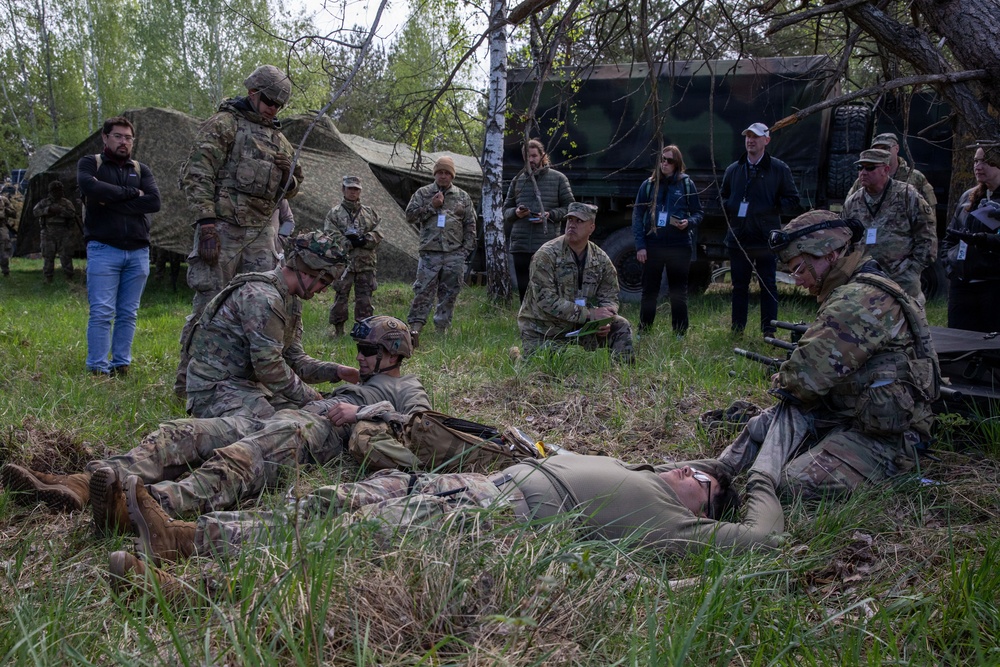 68th Theater Medical Command hosts autonomous triage and treatment challenge in Poland