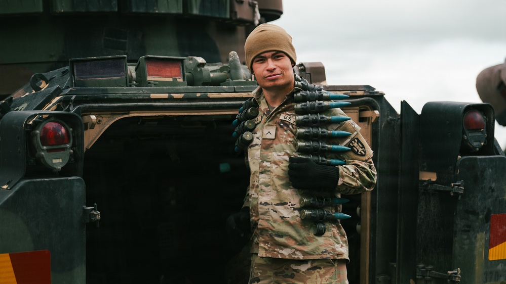 370th CEC‑A Bradley Gunnery