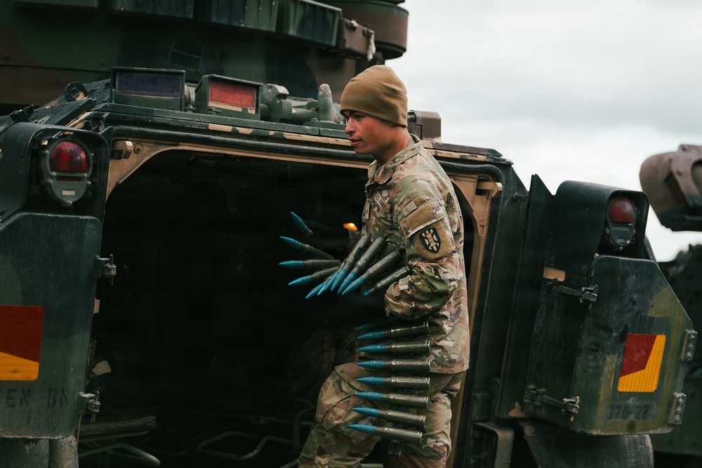 370th CEC‑A Bradley Gunnery
