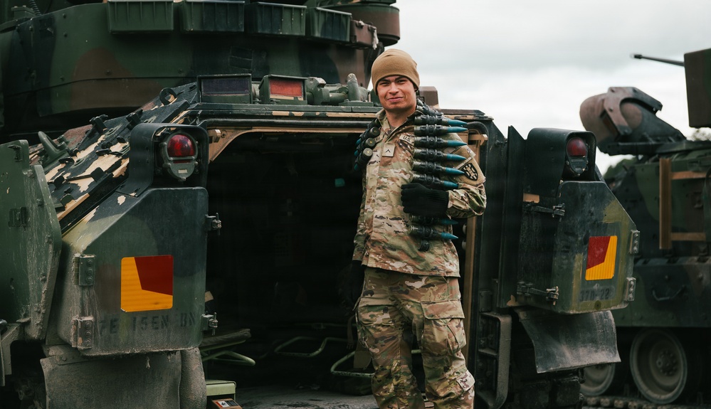 370th CEC‑A Bradley Gunnery