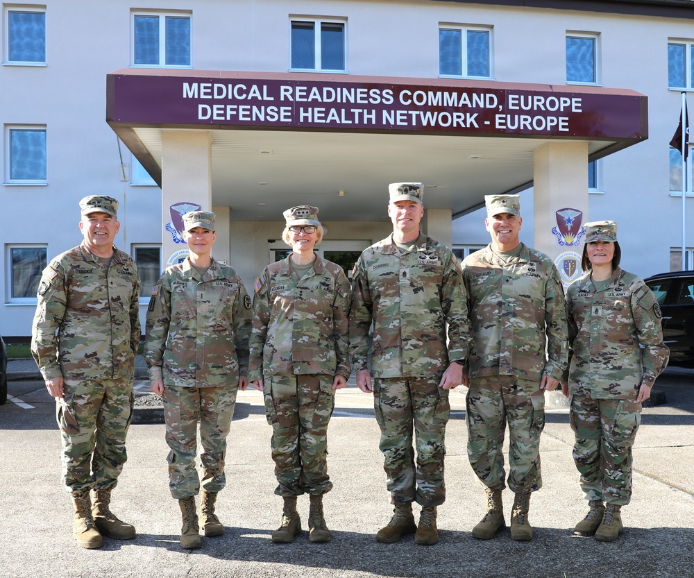 Army Surgeon General visits Medical Readiness Command, Europe and Defense Health Network Europe Headquarters