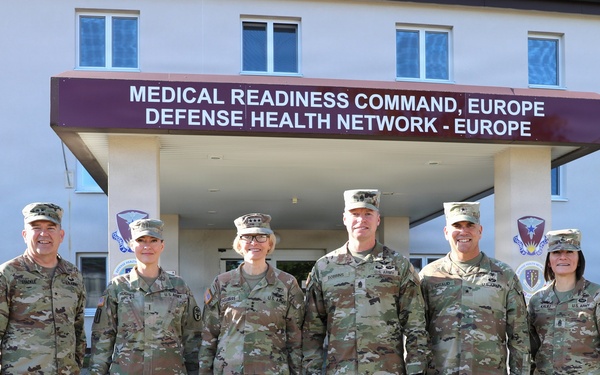 Army Surgeon General visits Medical Readiness Command, Europe and Defense Health Network Europe Headquarters