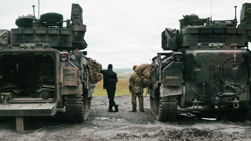 370th CEC‑A Bradley Gunnery