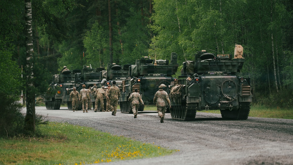 370th CEC‑A Bradley Gunnery