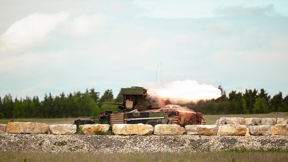 370th CEC‑A Bradley Gunnery