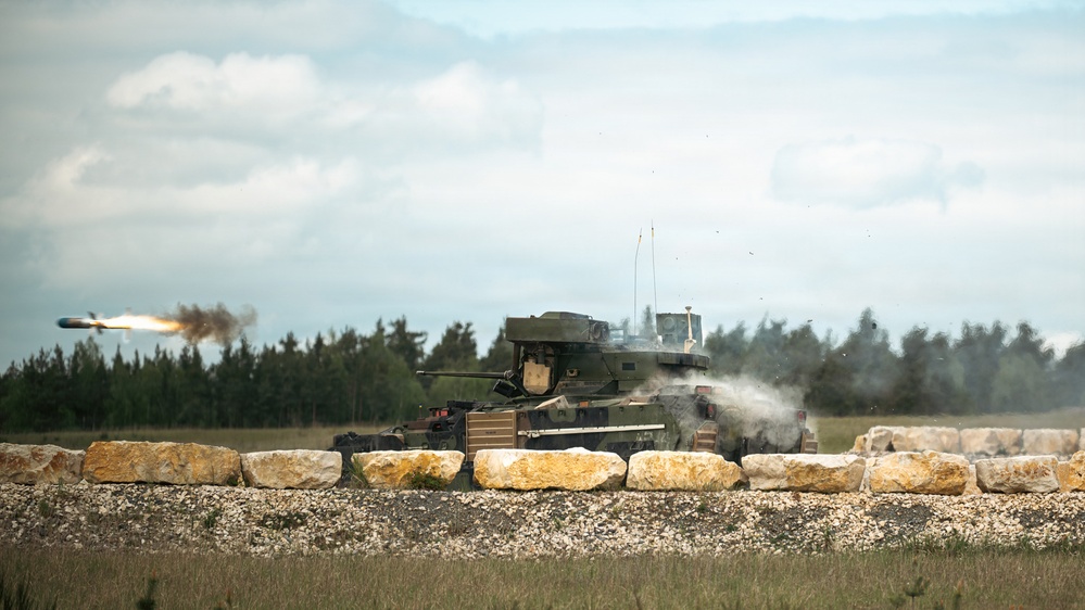 370th CEC‑A Bradley Gunnery