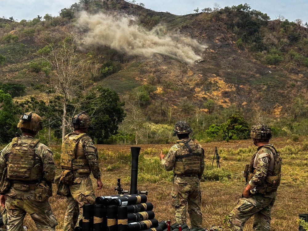 Balikatan 2026: 2nd Bn., 27th Inf. Regt. Mortar Live Fire