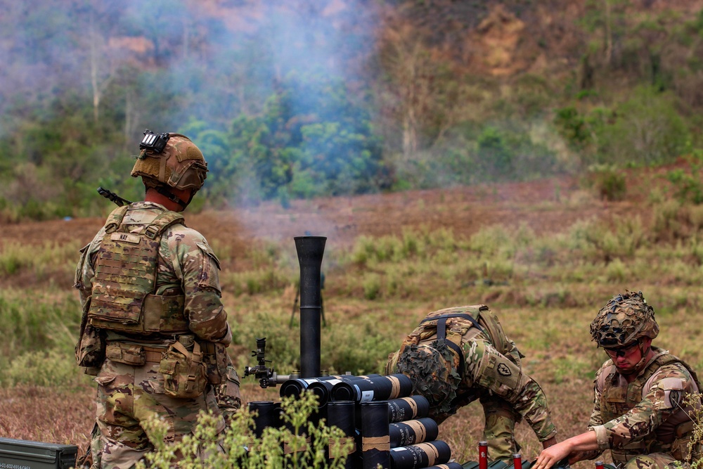 Balikatan 2026: 2nd Bn., 27th Inf. Regt. Mortar Live Fire