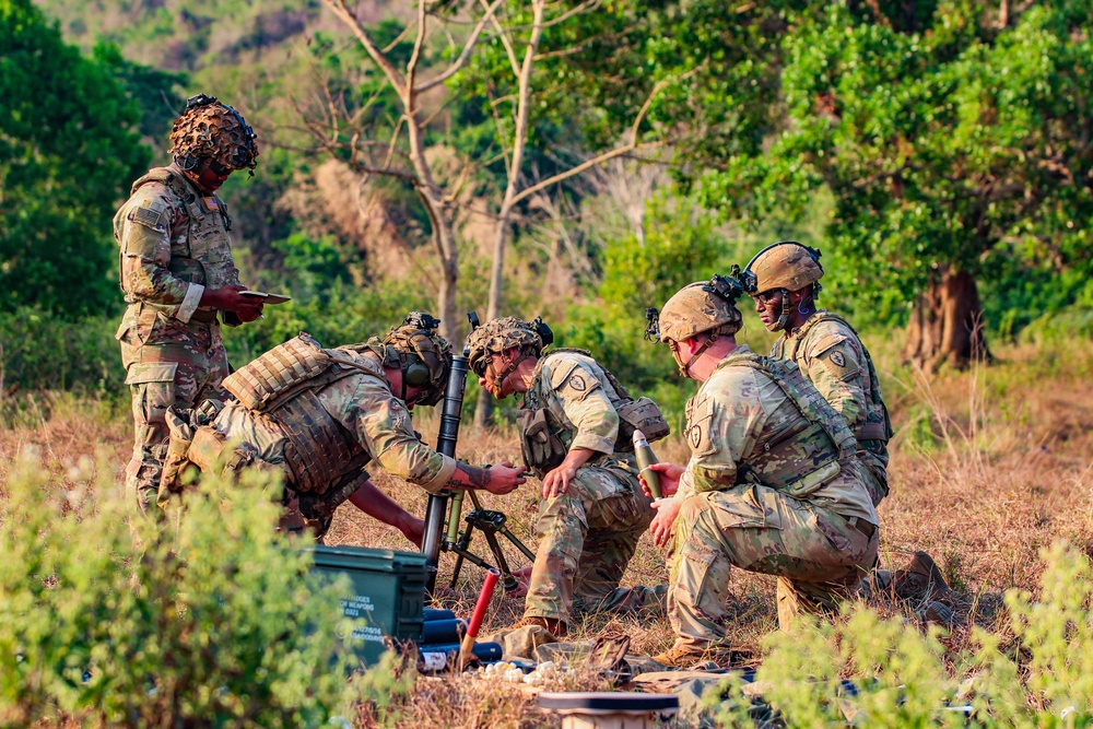Balikatan 2026: 2nd Bn., 27th Inf. Regt. Mortar Live Fire