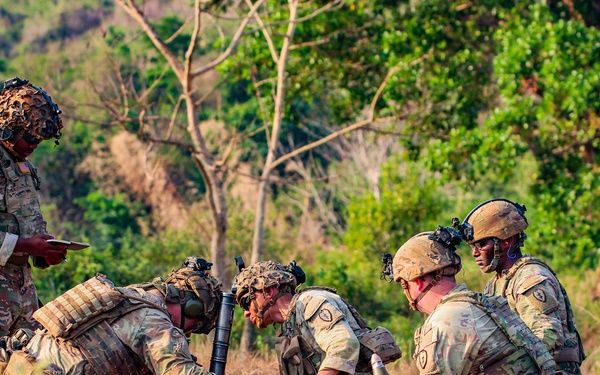 Balikatan 2026: 2nd Bn., 27th Inf. Regt. Mortar Live Fire