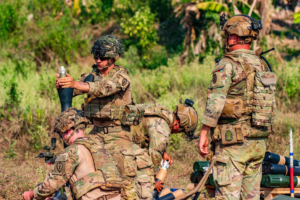 Balikatan 2026: 2nd Bn., 27th Inf. Regt. Mortar Live Fire