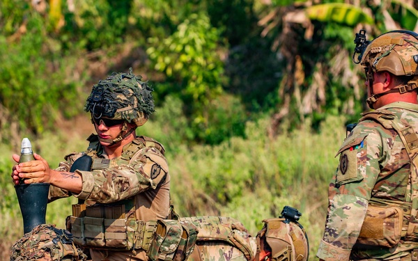Balikatan 2026: 2nd Bn., 27th Inf. Regt. Mortar Live Fire