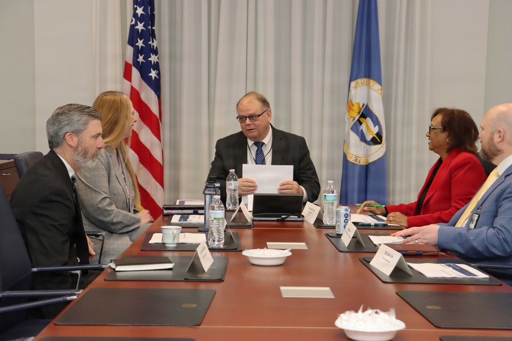 DCAA Director Desautel and Honorable Powers Meet to Discuss Audit Priorities