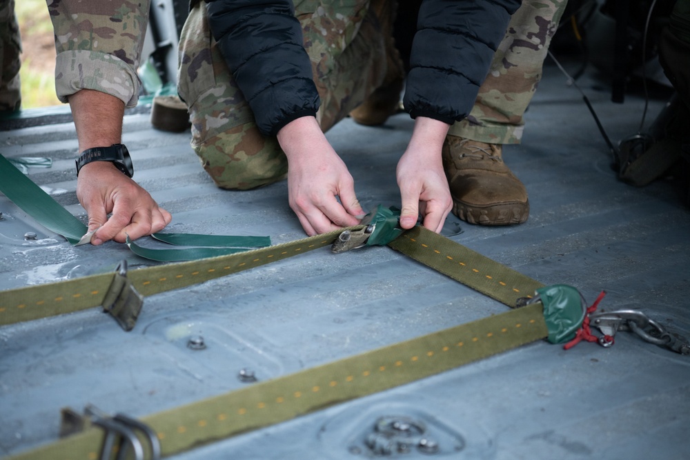 Joint Airborne Operations: DLA Distribution riggers join 148th ASOS to conduct static line jump