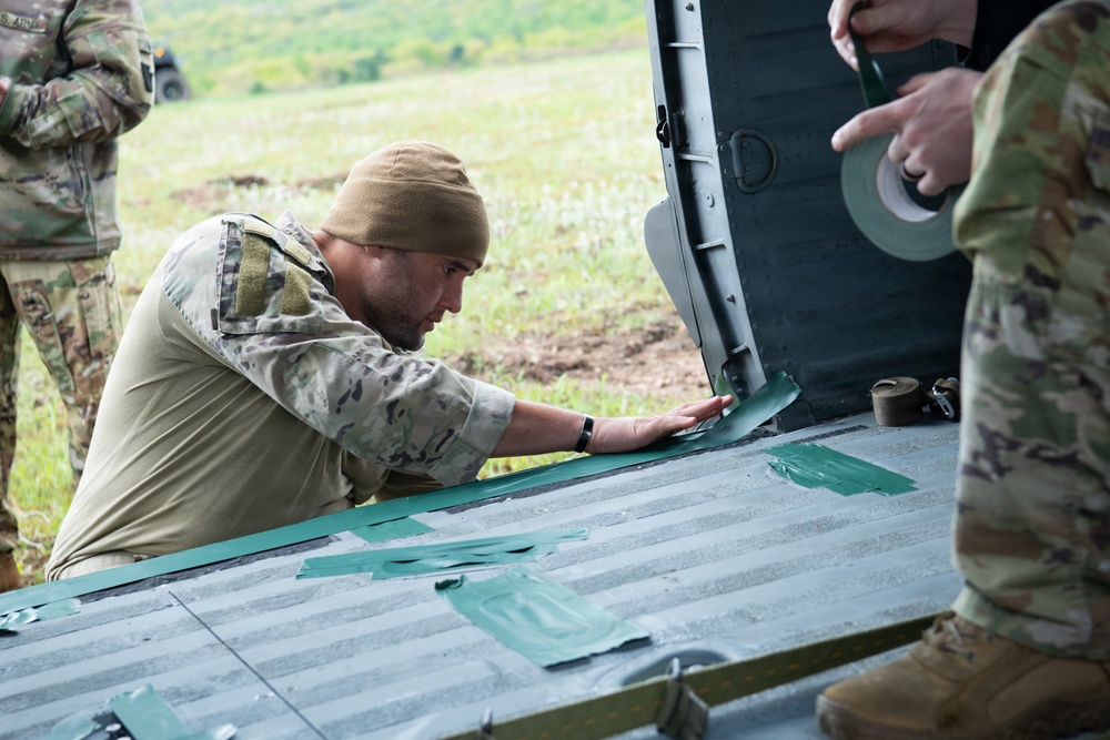 Joint Airborne Operations: DLA Distribution riggers join 148th ASOS to conduct static line jump