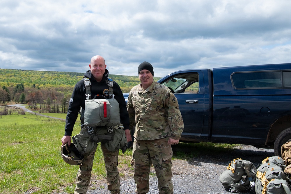 Joint Airborne Operations: DLA Distribution riggers join 148th ASOS to conduct static line jump