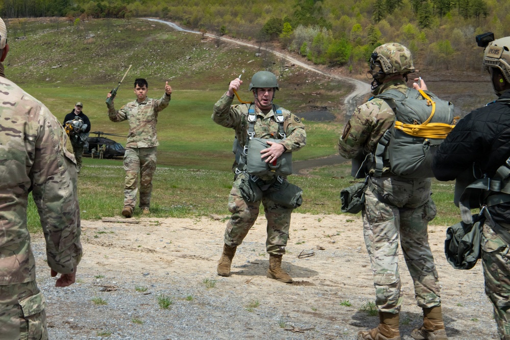 Joint Airborne Operations: DLA Distribution riggers join 148th ASOS to conduct static line jump