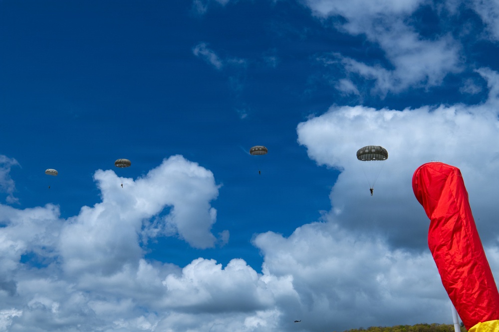 Joint Airborne Operations: DLA Distribution riggers join 148th ASOS to conduct static line jump