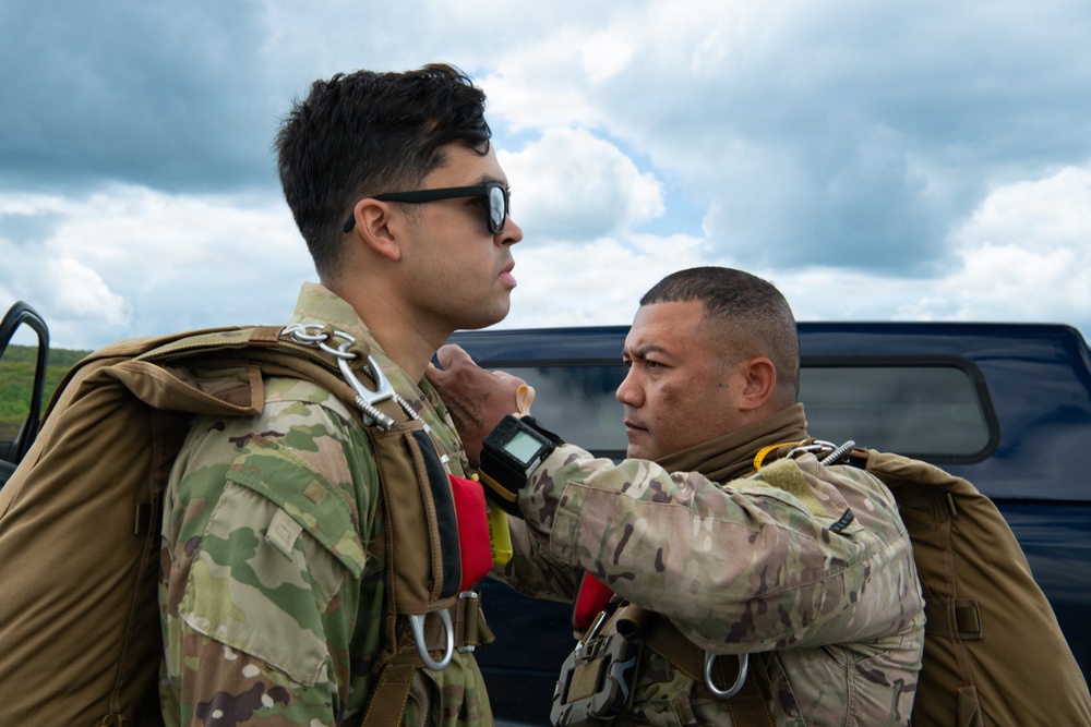 Joint Airborne Operations: DLA Distribution riggers join 148th ASOS to conduct static line jump