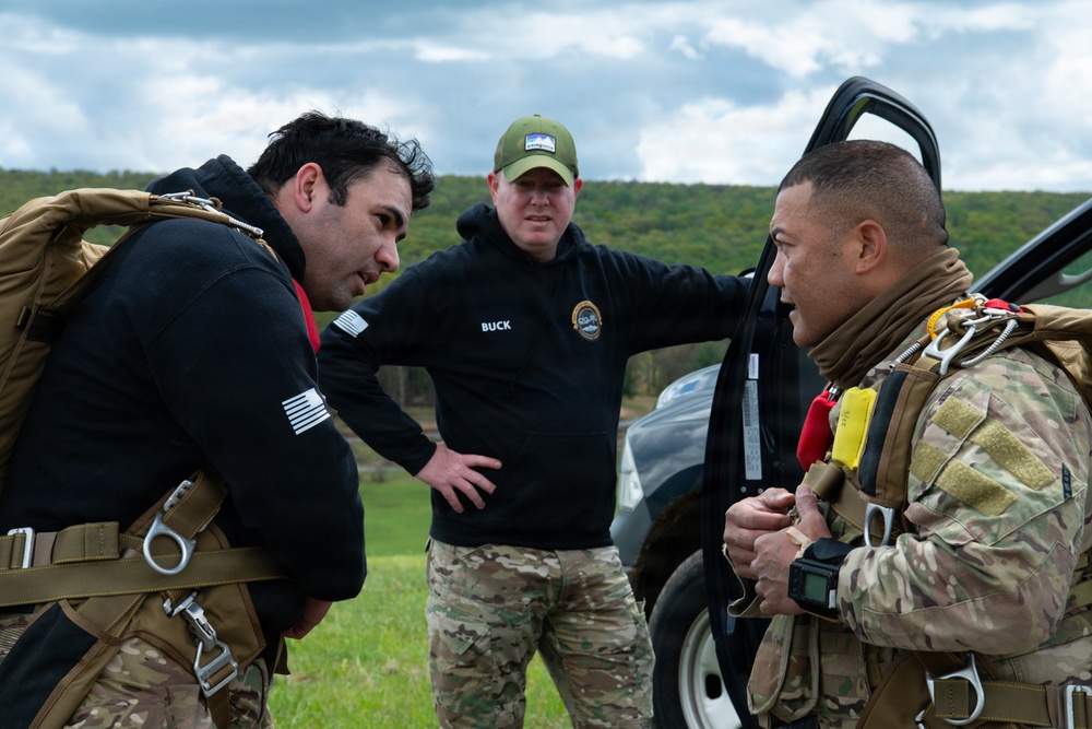 Joint Airborne Operations: DLA Distribution riggers join 148th ASOS to conduct static line jump