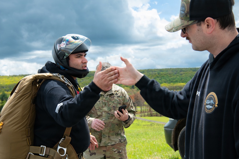 Joint Airborne Operations: DLA Distribution riggers join 148th ASOS to conduct static line jump