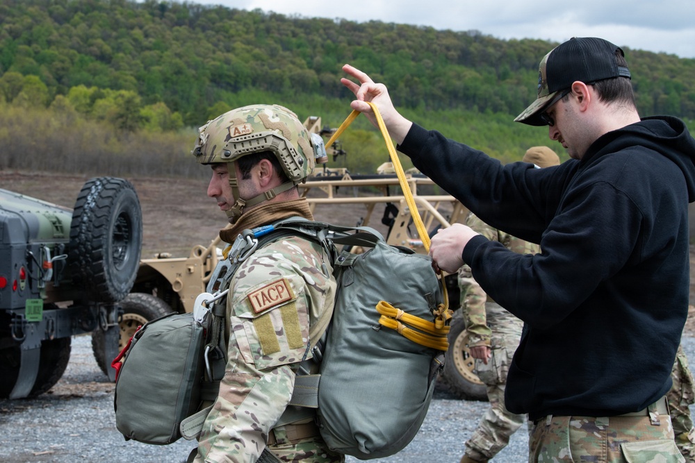 Joint Airborne Operations: DLA Distribution riggers join 148th ASOS to conduct static line jump
