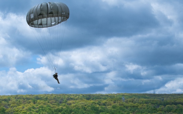 Joint Airborne Operations: DLA Distribution riggers join 148th ASOS to conduct static line jump